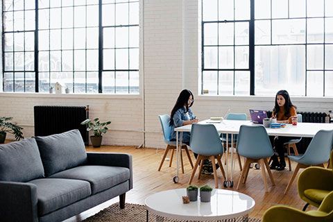 Amenities work floor