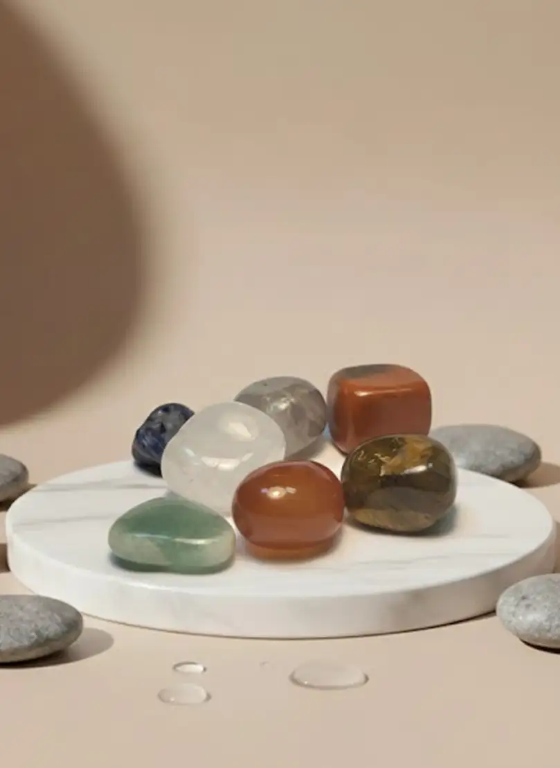 7-kivist tšakrakomplekt